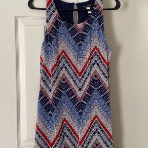 Red white & blue dress